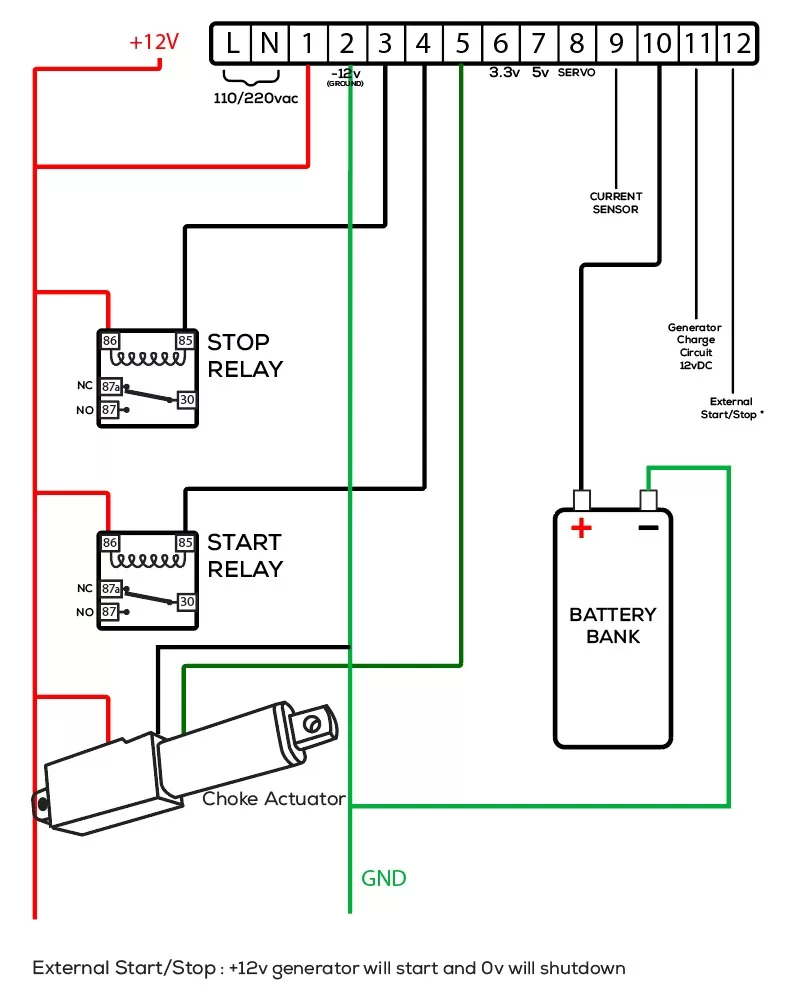 V6_V7 AutoGen with Choke Linear Actuator Wiring Diagram