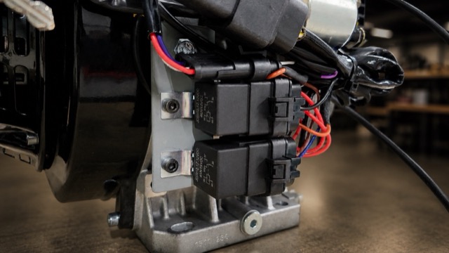 D100 AutoGen relay and connection detail