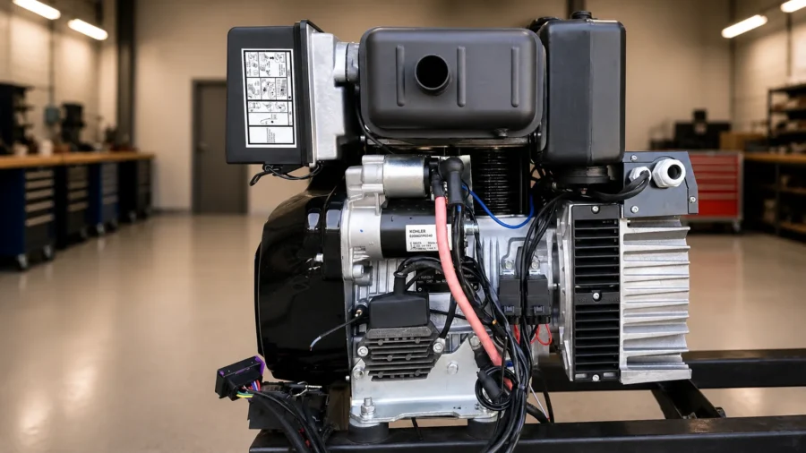 D180 AutoGen Kohler KD425-2 full side view