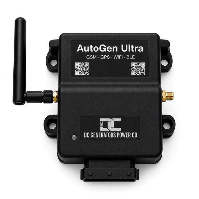 AutoGen Ultra controller with labeled product callouts