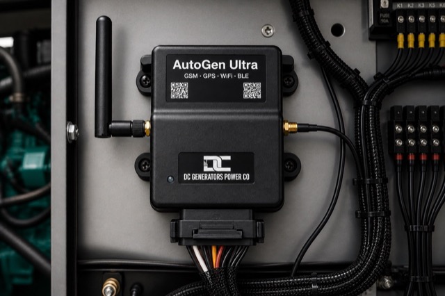 AutoGen Ultra installed in generator control cabinet
