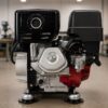 V100 AutoGen Honda GX390 engine side view