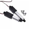 Two 12V choke linear actuators with swivel mounting brackets